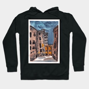 Gothic Quarter in Barcelona Hoodie